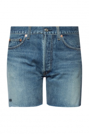 Raw-trimmed denim shorts, zdjęcie 1 Raw-trimmed denim shorts od Balenciaga